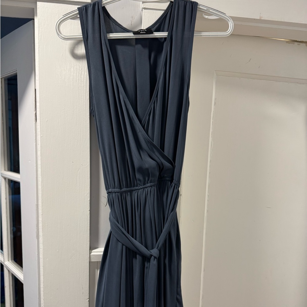 Vici Dark Blue Maxi Dress
